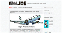 Desktop Screenshot of flightattendantjoe.com